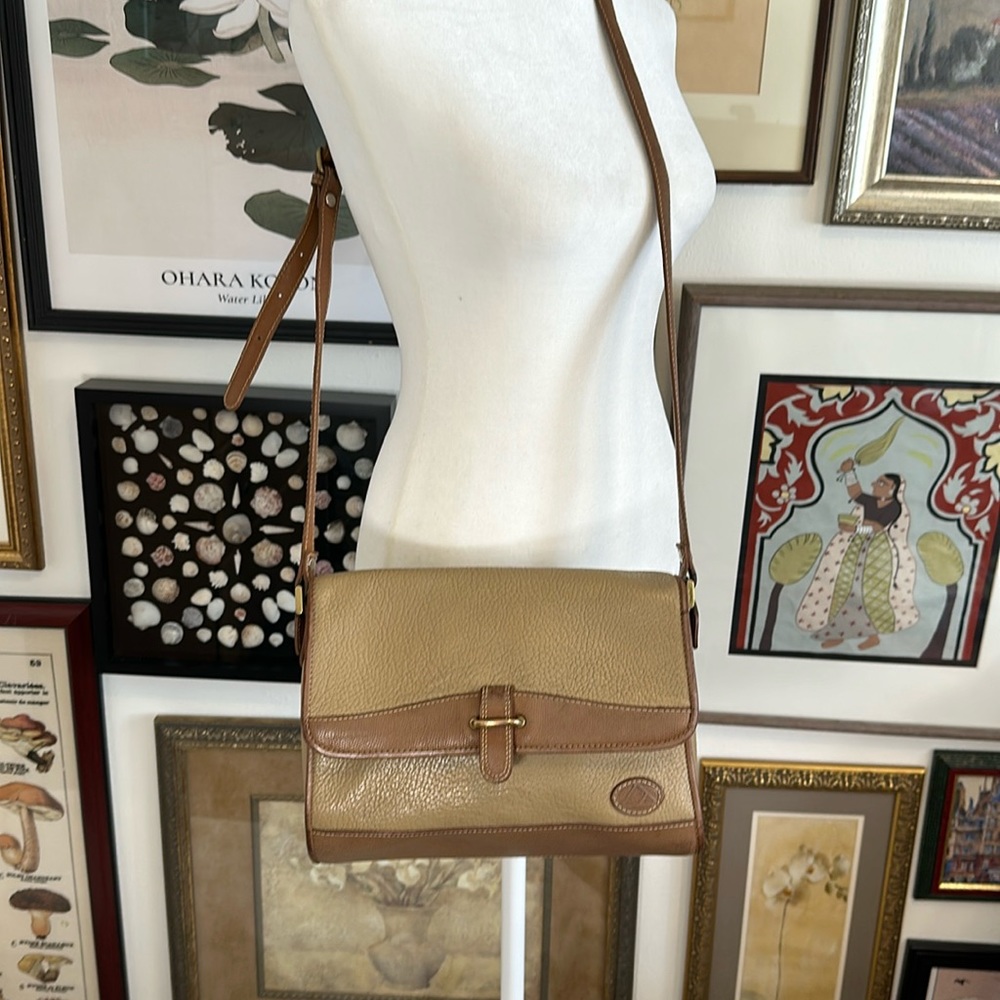 Vintage Liz Claiborne Leather Crossbody Bag